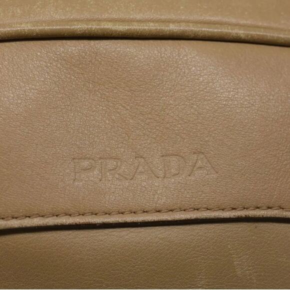 Prada Leather Handbag Beige - Picture 12 of 13